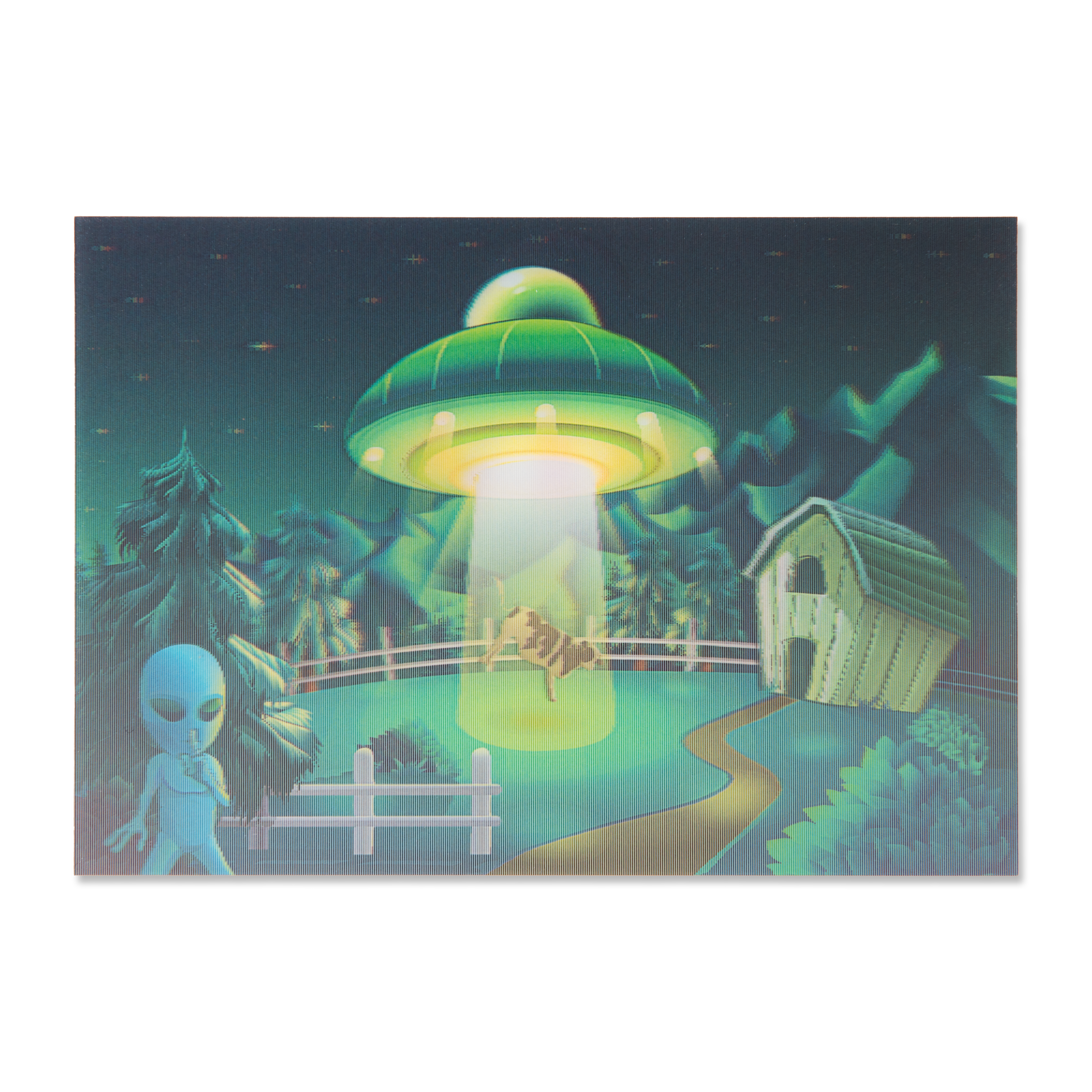 268 lenticular magnet 3d Ufo - Image 2