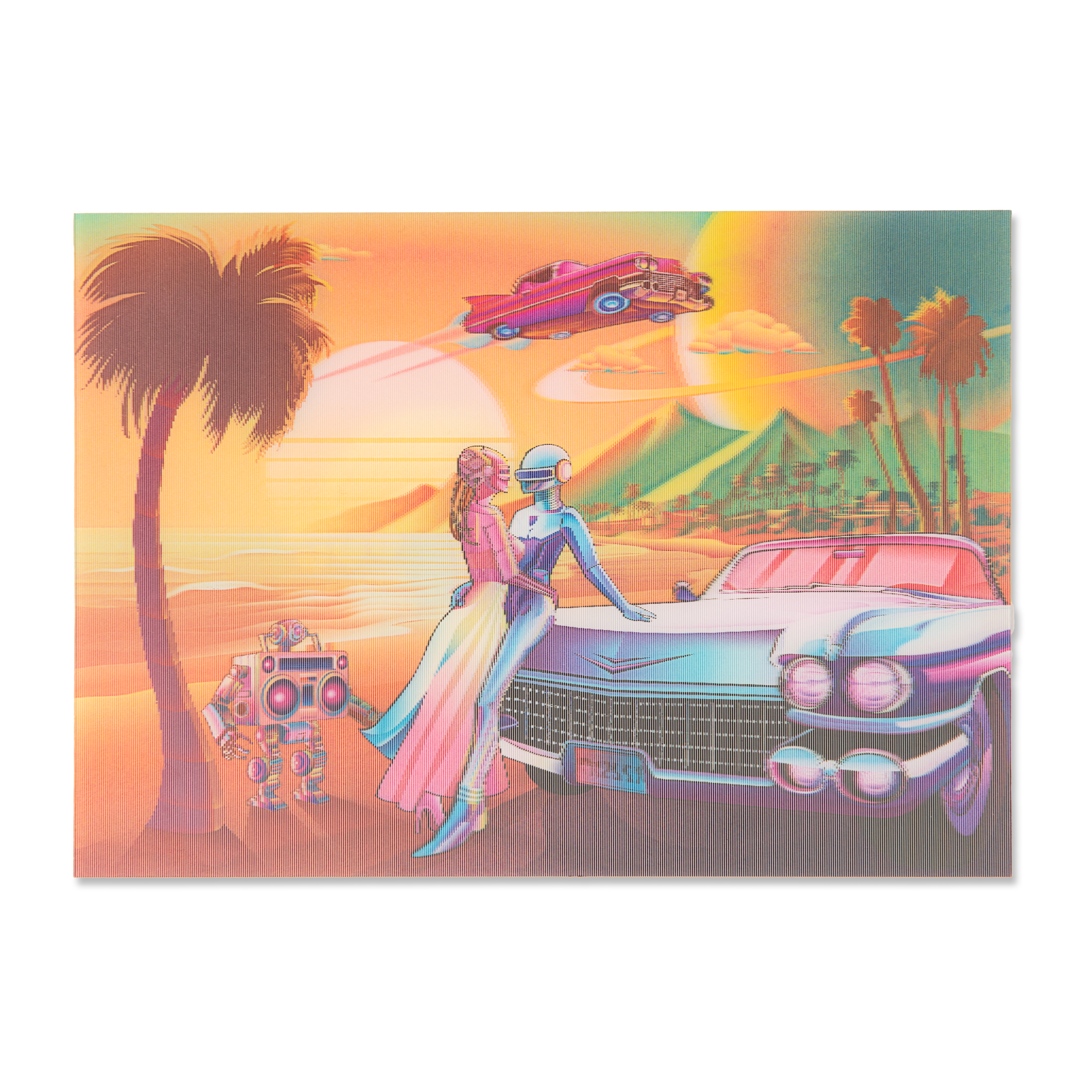 270 lenticular magnet 3d Cyborg Love - Image 2